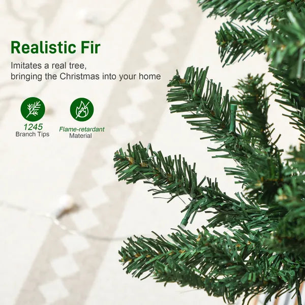 7ft Prelit Christmas Tree - view 2