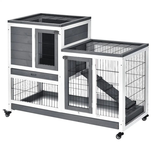 Wooden Rabbit Cage