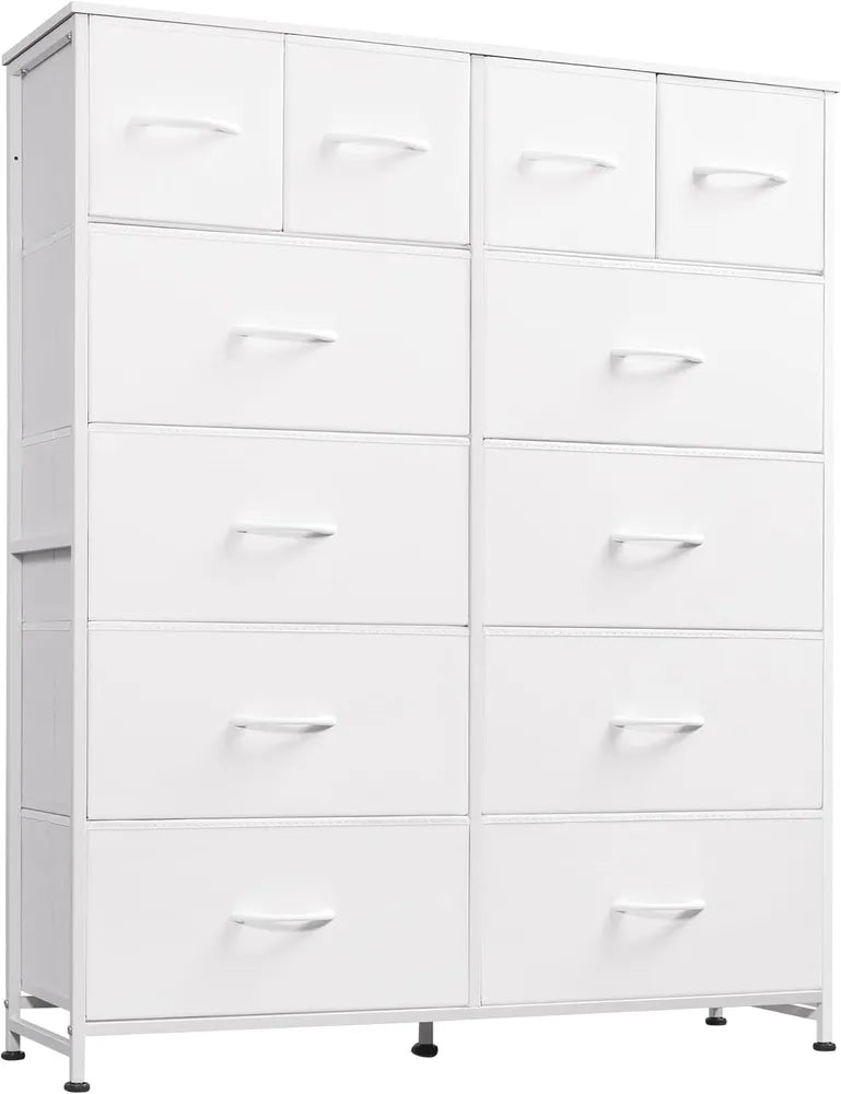 Tall Dresser For Bedroom With 12 Drawers, Dressers & Chests Of Drawers, Fabric Dresser For Closet, Living Room - view 5