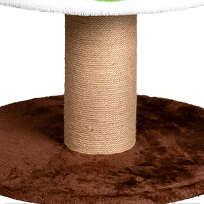 59in Large Tall Christmas Tree Cat Tower with 2 Cat Condos & Scratching Post - view 9