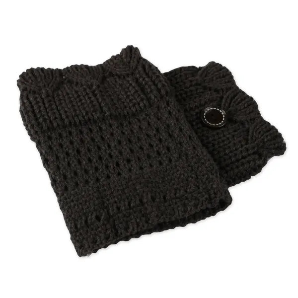Women Winter Crochet Knit Leg Warmers - view 5