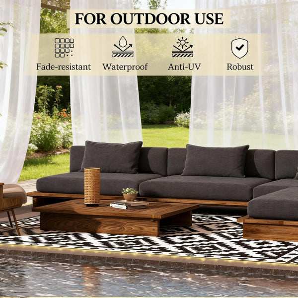 Reversible Outdoor Rug - view 3
