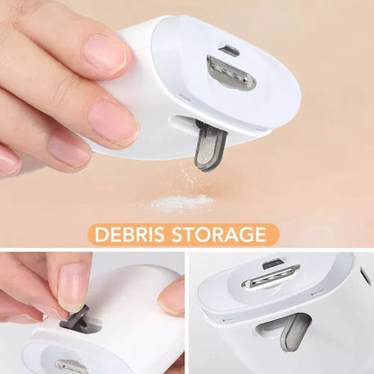 Safety Electric Nail Clipper Automatic Thick Nails Trimmer Professional Tool US - view 10