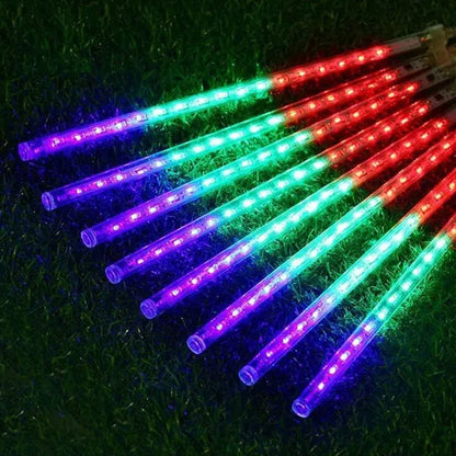 Outdoor Christmas Lights, Outdoor Halloween Lights, LED Meteor Shower Lights, Suitable For Christmas, Weddings, Parties - view 5