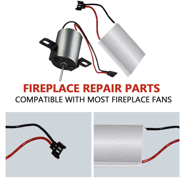For Stove Burner Fan Fireplace Heating Replace Parts Eco Friendly Motor Tool - view 5