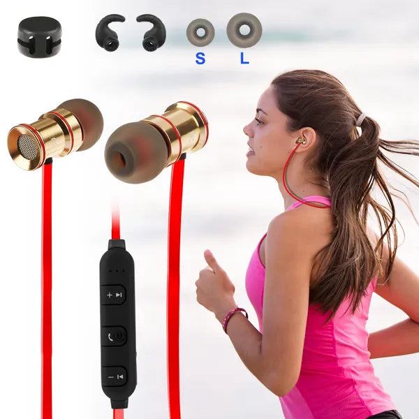 Sport Headsets Wireless V4.1 In-Ear Stereo Headphones Sweat-proof Running Earphones - view 2