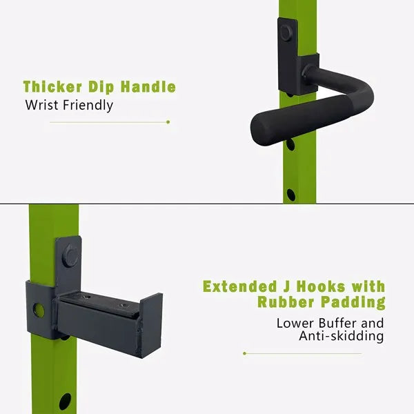 Home Gym sets Multi-functional Power Cage,Home Adjustable Pullup Squat Rack 1000Lbs Capacity Comprehensive Fitness - view 4