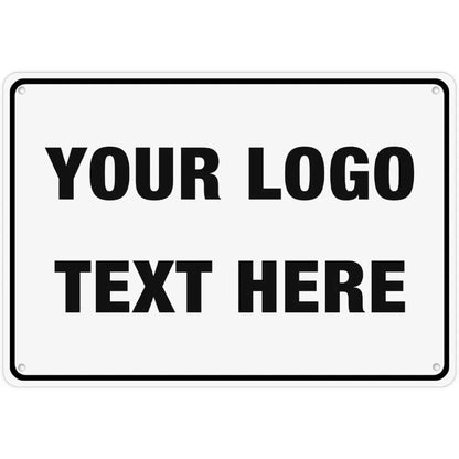 Custom Metal Signs Outdoor Business Home Office Fade Resistant Corrosion Resistant - view 5