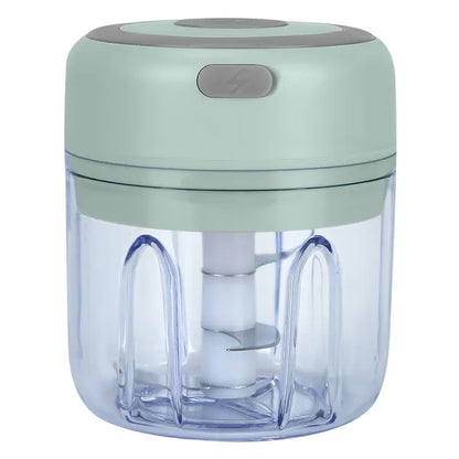 Mini Electric Garlic Chopper Ginger Chopper With 8.45OZ Capacity Cordless Garlic Mincer Food Chopper