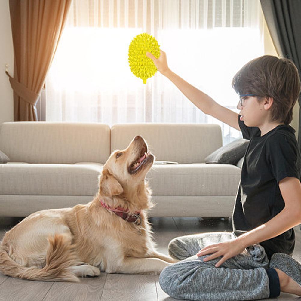 Dog Toys Durian Chew Glue Ball Pet Chewing Toys Dog Tooth Grinding Stick Very Resistant To Biting Teeth Cleaning Balls - view 8