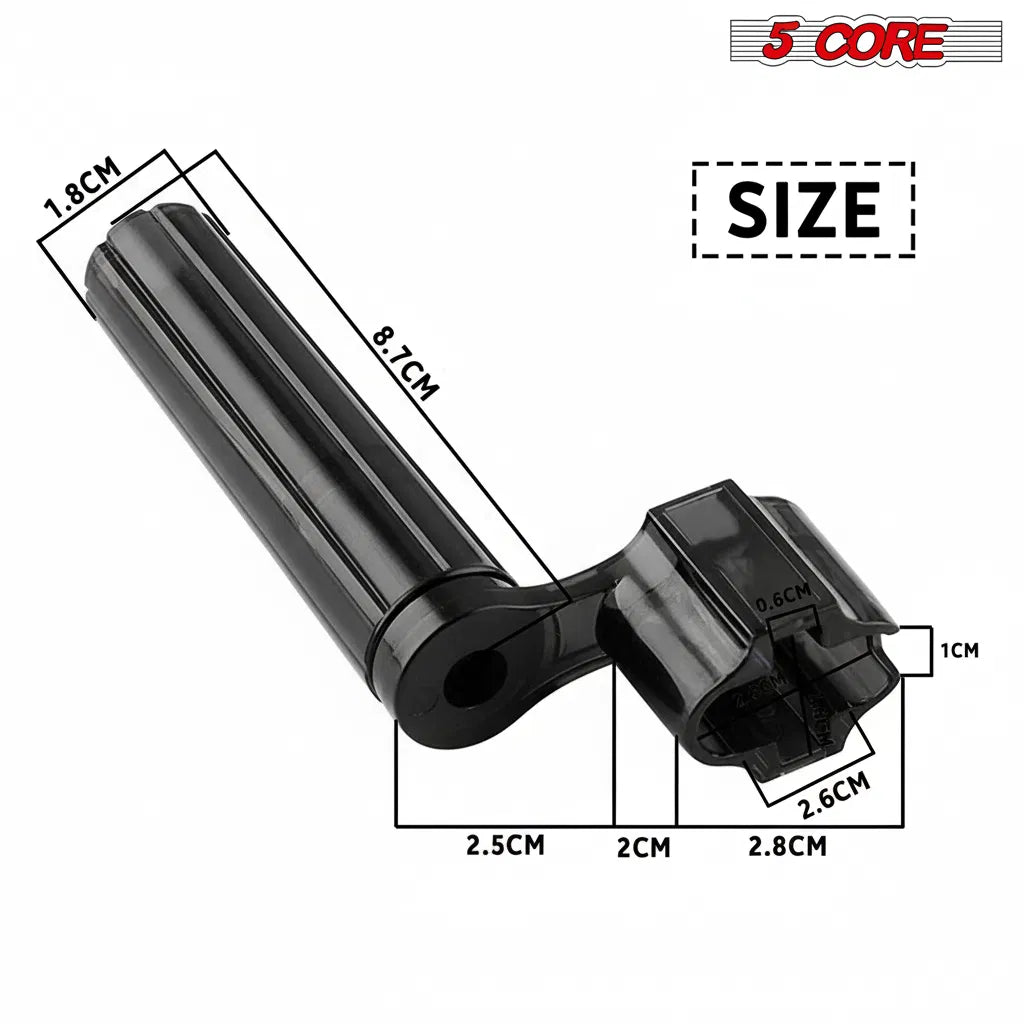5Core Guitar String Winder 5Pcs Professional Guitars Tools Peg Winder with Bridge Pin Remover - view 3