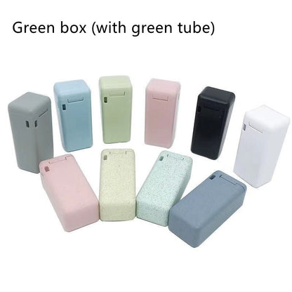 Straw Collapsible Telescopic Straw Silica Gel Metal Stainless Steel Reusable Final Eco Folding Drinking Straws Home - view 7