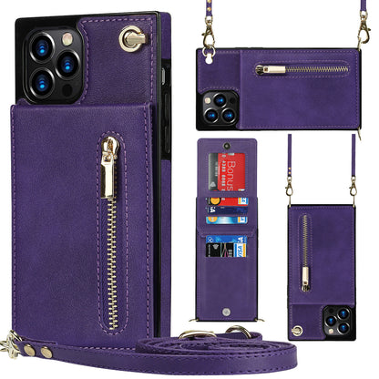 Zipper Phone Case Phone Case Crossbody - view 3