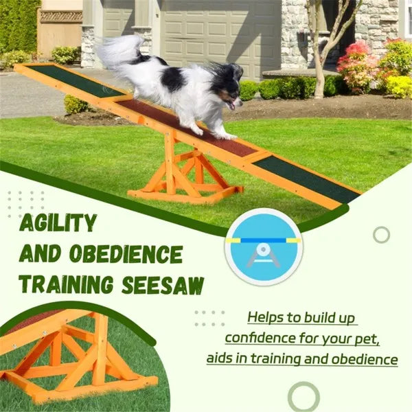 Wooden Dog Agility Seesaw - view 4