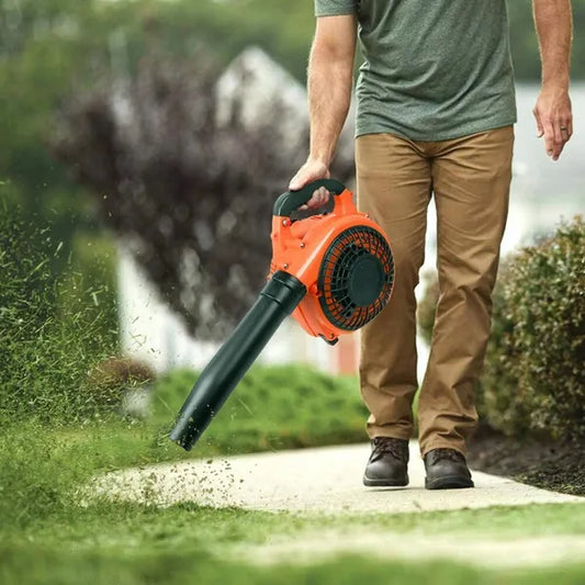 26cc 2-Stroke Gas Leaf Blower, Handheld Petrol Garden Blower, Vacuum Sweeper - view 2