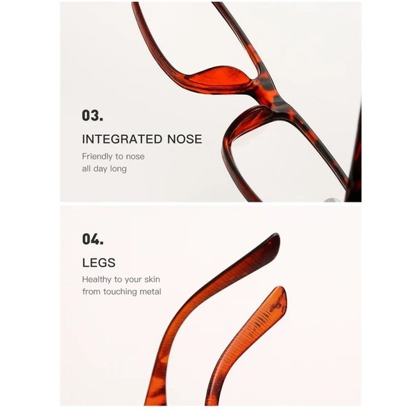 Reading Glasses Mens Womens Readers 6 PACK Square Frame Unisex Style Specs NEW - view 4