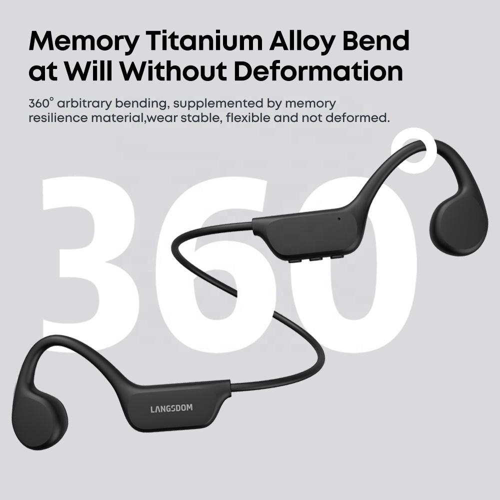 IPX8 Waterproof Headset Swimming Bluetooth Headphones With 32G TF Card Sports Wireless Earbuds Stereo Bone Conduction - view 2