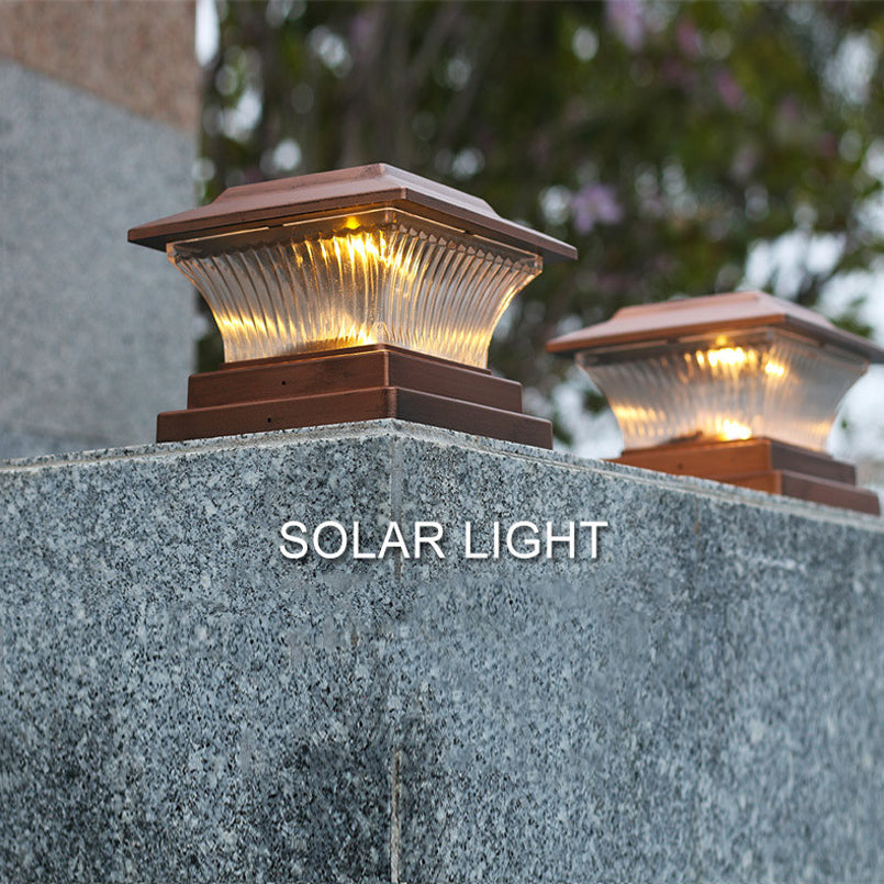 Solar Lamp Post Headlamp