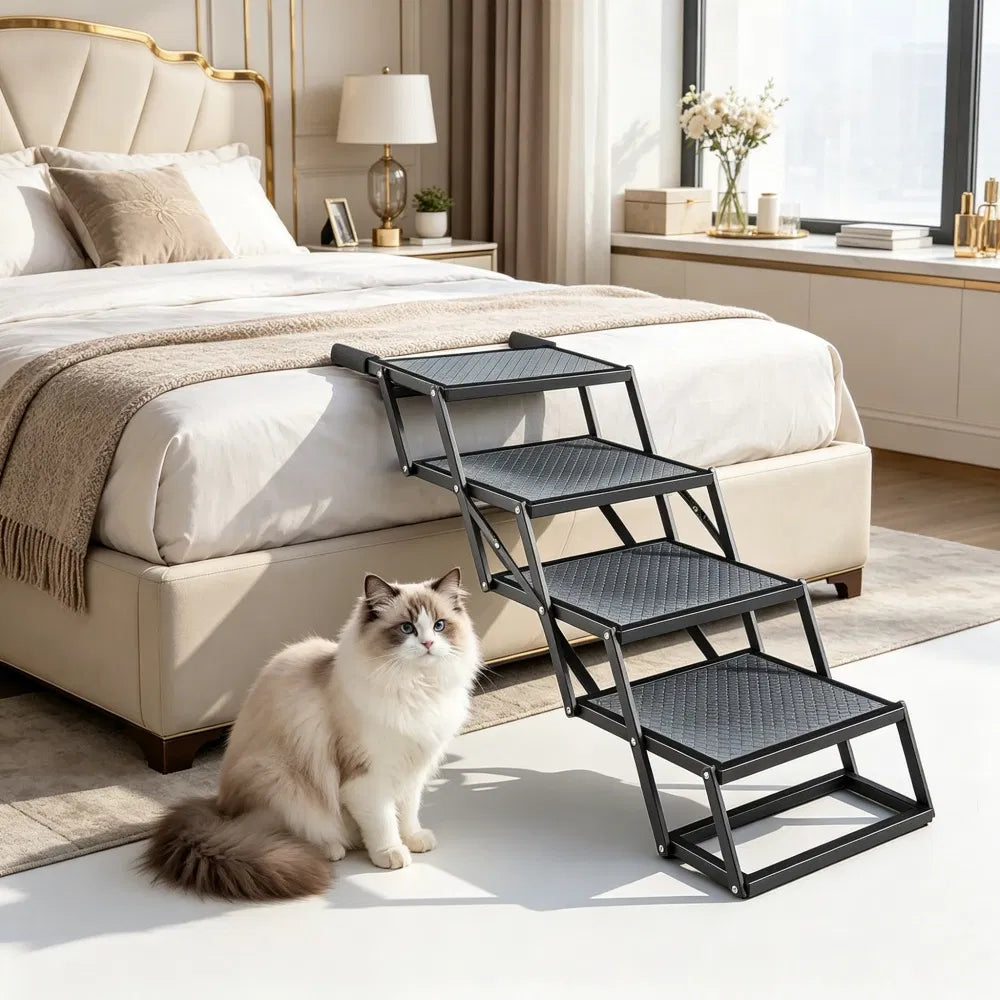 Pet Stairs with Adjustable Height for Outdoor - view 3