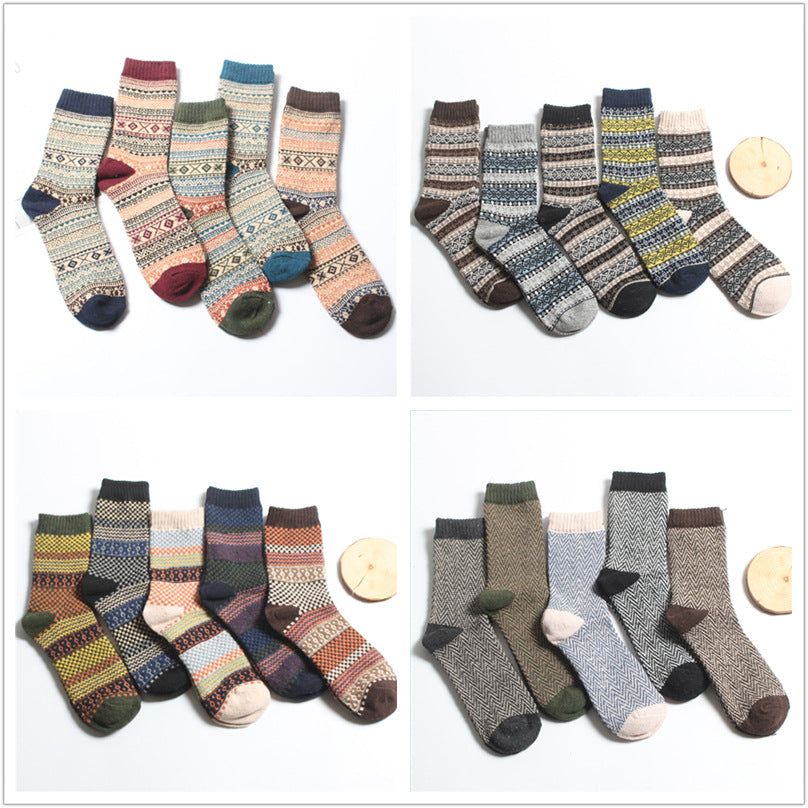 Rabbit Wool Socks Men's Business Socks - view 2