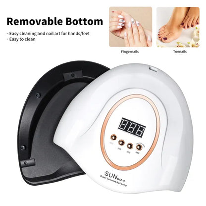 UV LED Nail Lamp,280W Nail Curing Lamps For Gel Polish With Automatic Sensor 4 Timer Setting,Led Nail Dryer - view 5