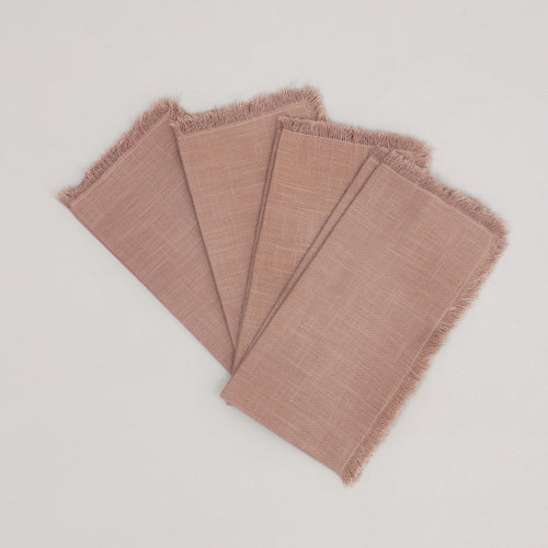 Premium Cotton Napkins Set Of 4-20x20 Inch, Classic Hemstitch Dinner Napkins - view 2