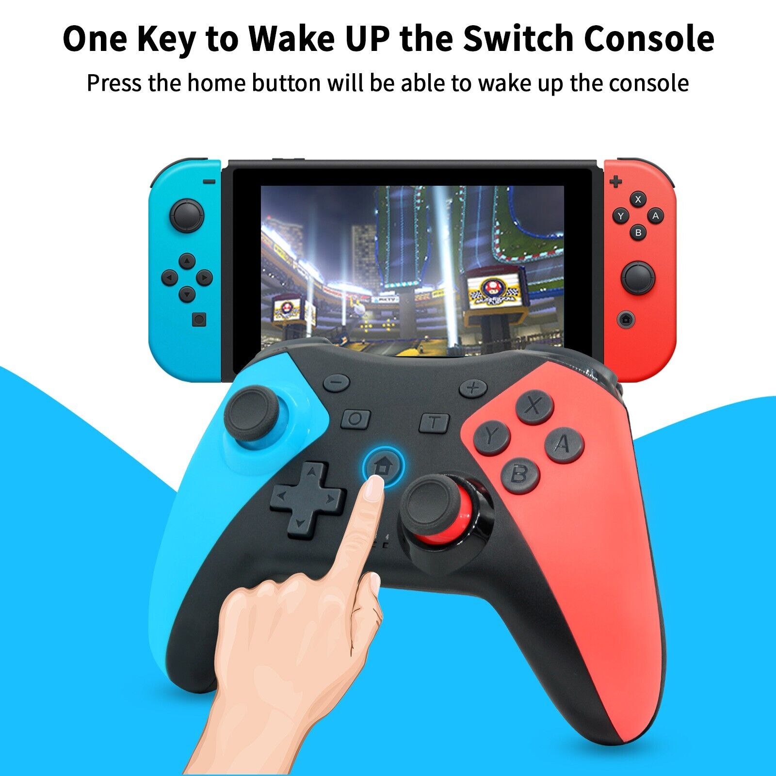 Control inalámbrico compatible con Nintendo Switch