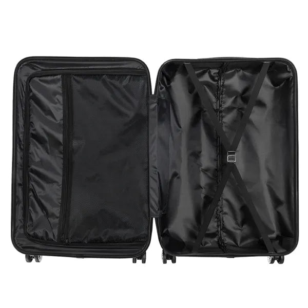 3-in-1 Portable ABS Trolley Case 20inch 24inch 28inch Orange - view 2
