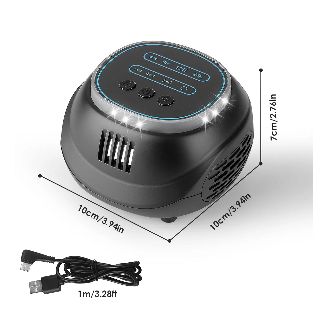 Ultrasonic Rodent Chaser Rat Repellent Pest Driver Mouse Control Squirrel Repeller With 4 Modes 4-65KHz Strobe Light - view 3