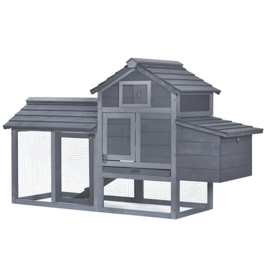 Wooden Chicken Coop - view 2