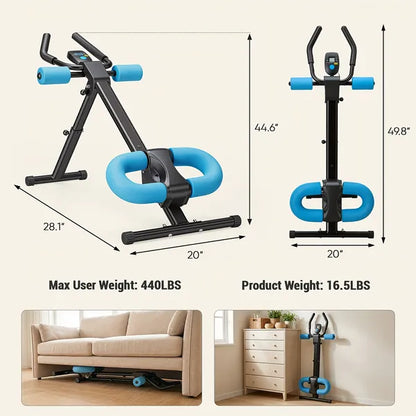 Adjustable Ab Machine For Stomach Workout, Core Workout Equipment For Home Gym - view 6