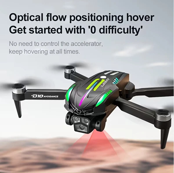D10 Remote Control Obstacle Avoidance Drone, Gradient Flow Technology - view 5