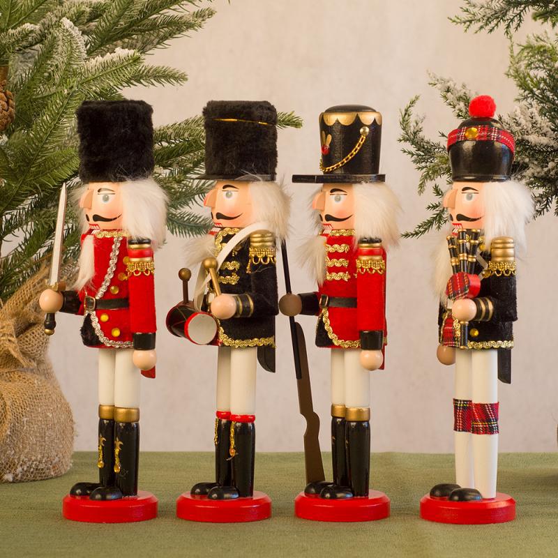 Nutcracker Cloth Puppet Soldier Creative Home