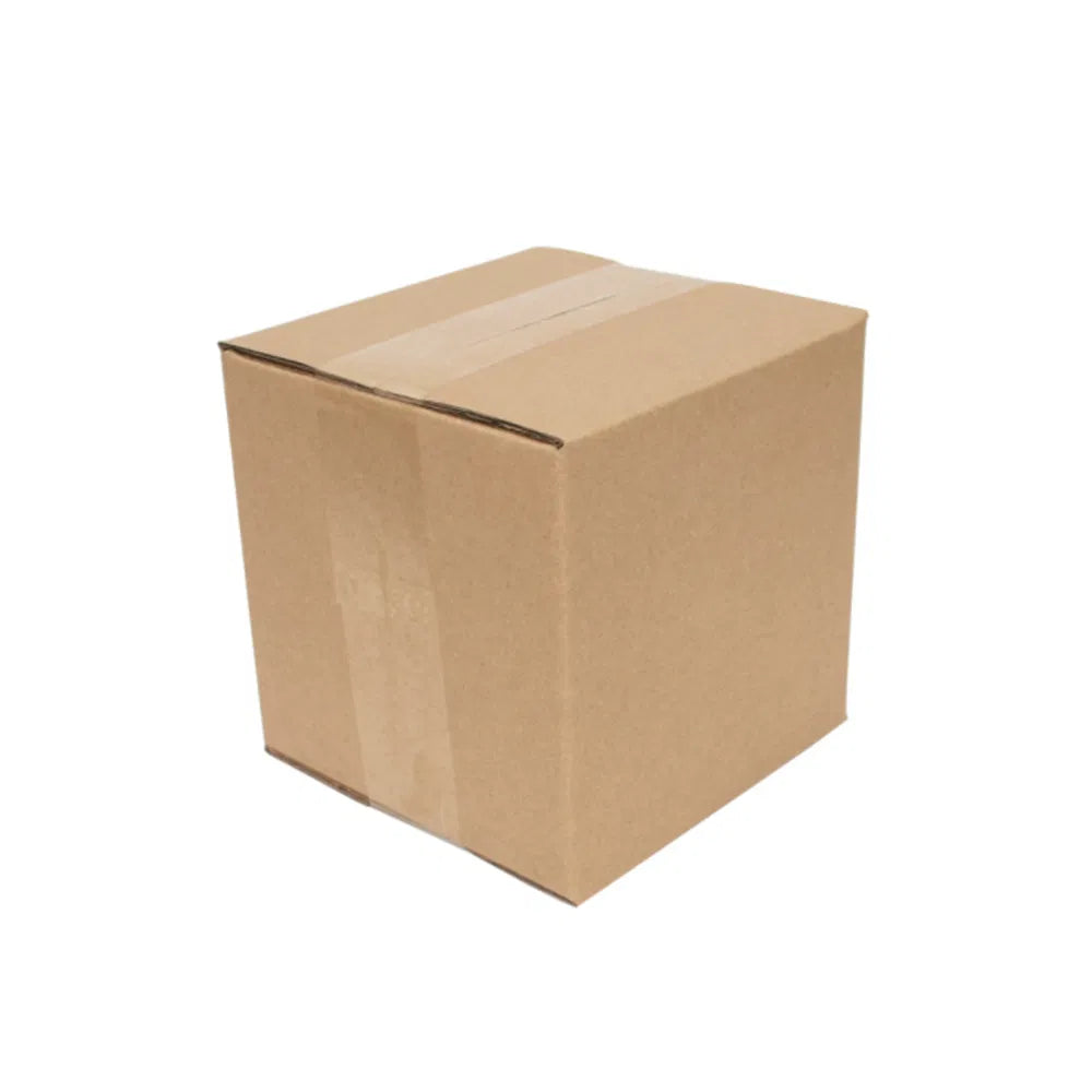 100 Corrugated Paper Boxes 4x4x4' - 10X10X10cm - Yellow - view 4