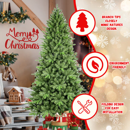 Artificial 6ft Green Christmas Tree With 1168 PE PVC Mixed Branch Tips - view 5