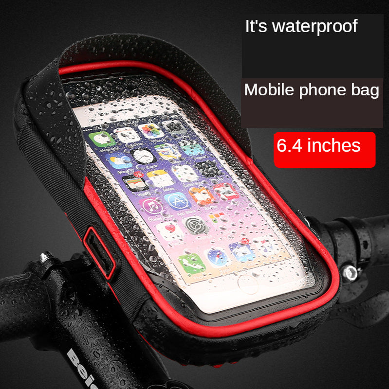 Mountain Bike Card Bag Touch Screen Phone Holder - view 3