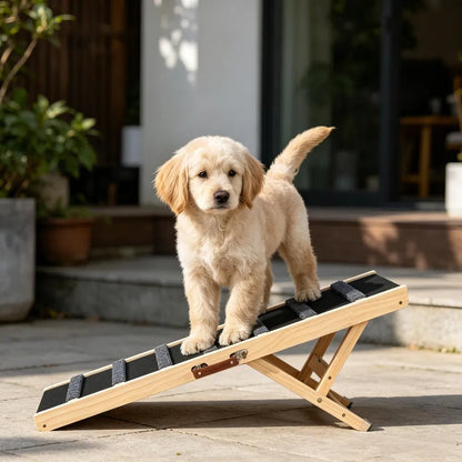 Dog Ramp with Non-Slip and Adjustable Height 39.3 X 15.7 X 1.8 in - view 6