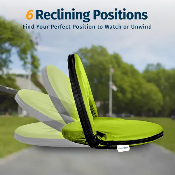 Alpcour Reclining Stadium Seat - Waterproof, 6-Position Comfort For Outdoor Use - view 2