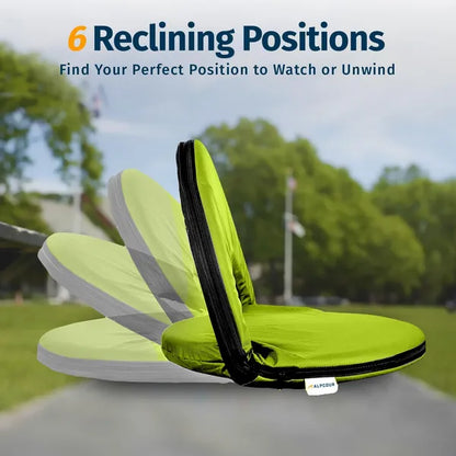 Alpcour Reclining Stadium Seat - Waterproof, 6-Position Comfort For Outdoor Use - view 2