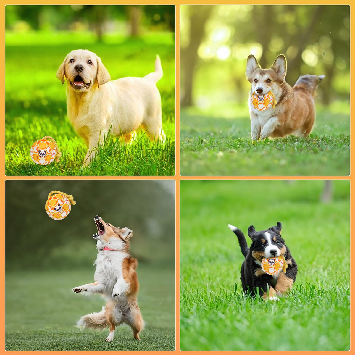 Dog Toys For Small Dogs, Interactive Dog Toys Squeaky Dog Ball Toys Rope Plush Toys Soft Stuffed Dog Toys Dog Chew Toys - view 7