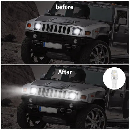 20Pcs LED Car Light Bulbs T10 2323SMD 6500K White Auto Lamps Replacement For Dome Map Door Trunk Signal License Plate - view 2