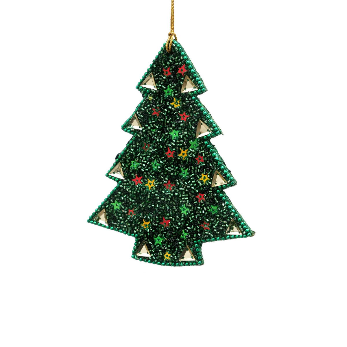 Expobazaar MULTI BEADED STAR HANGING ORNAMENT- Multi - view 5