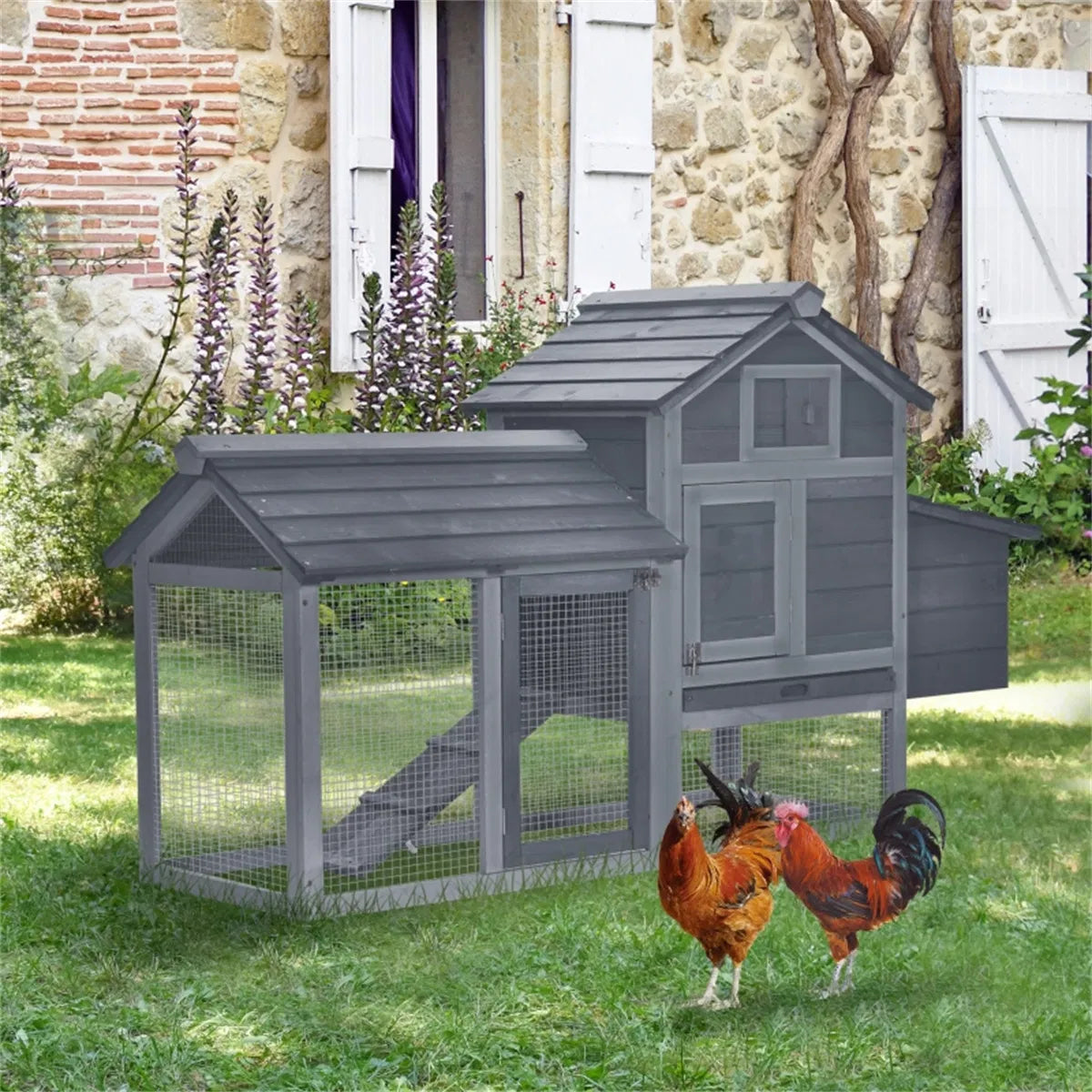 Wooden Chicken Coop - view 4