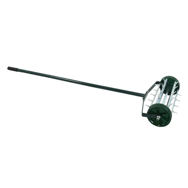 Heavy Duty Rolling Lawn Aerator,Rolling Lawn Aerator, Rotary Push Tine Spike Soil Lawn Aerator Gardening Tool - view 3