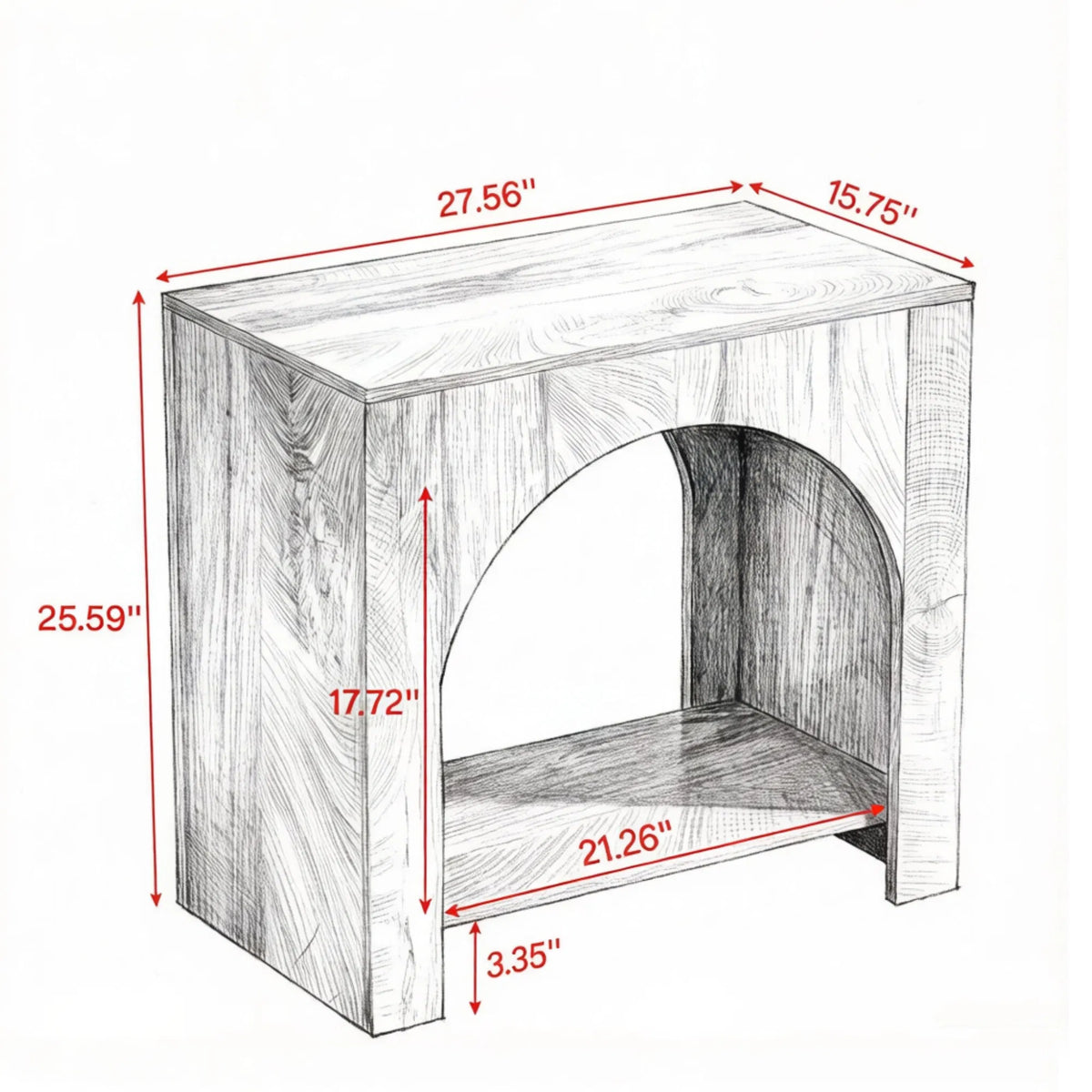 Elegant Bedside Tables with Waterproof Design - view 3