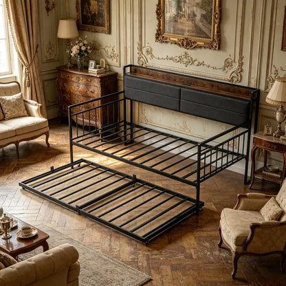Twin Size Daybed Frame Only Bed Frame - view 3