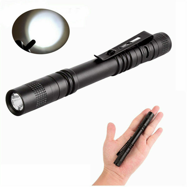 2 PCS Portable Mini LED Flashlight Camping Hiking Handheld Flashlight Pen Work light - view 2