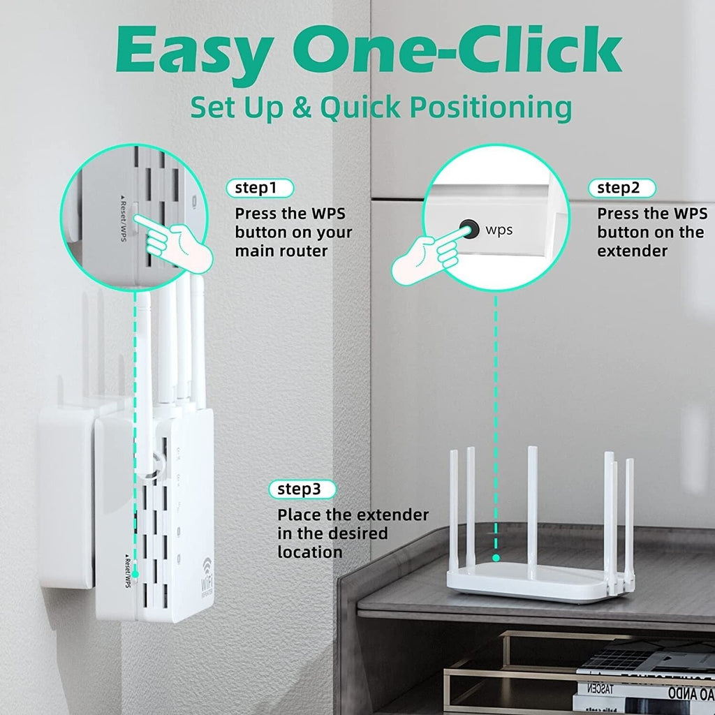Repetidor WiFi — amplificador de señal