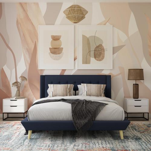 Aliyah Queen Upholstered Bed - view 8