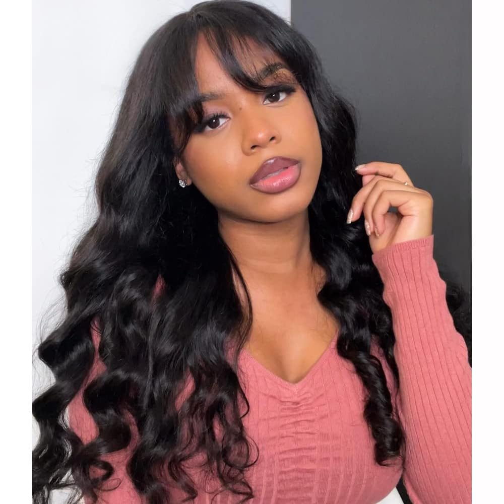 Full Machine Made Wig Body Wave Natural Color Density - view 5